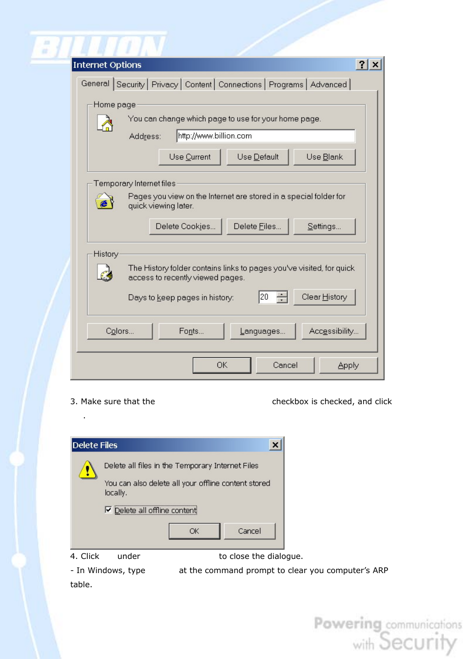 Billion Electric Company BiGuard 30 User Manual | Page 142 / 209