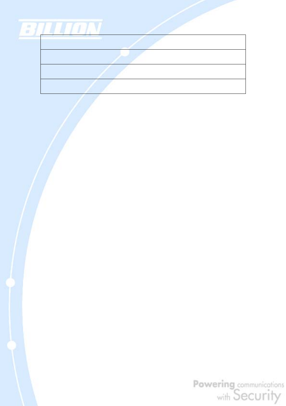 Appendix g: bandwidth management with qos, G.1 overview | Billion Electric Company BiGuard 30 User Manual | Page 169 / 209