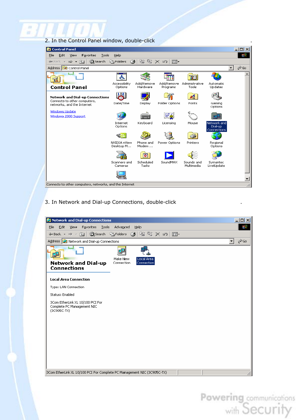 Billion Electric Company BiGuard 30 User Manual | Page 43 / 209