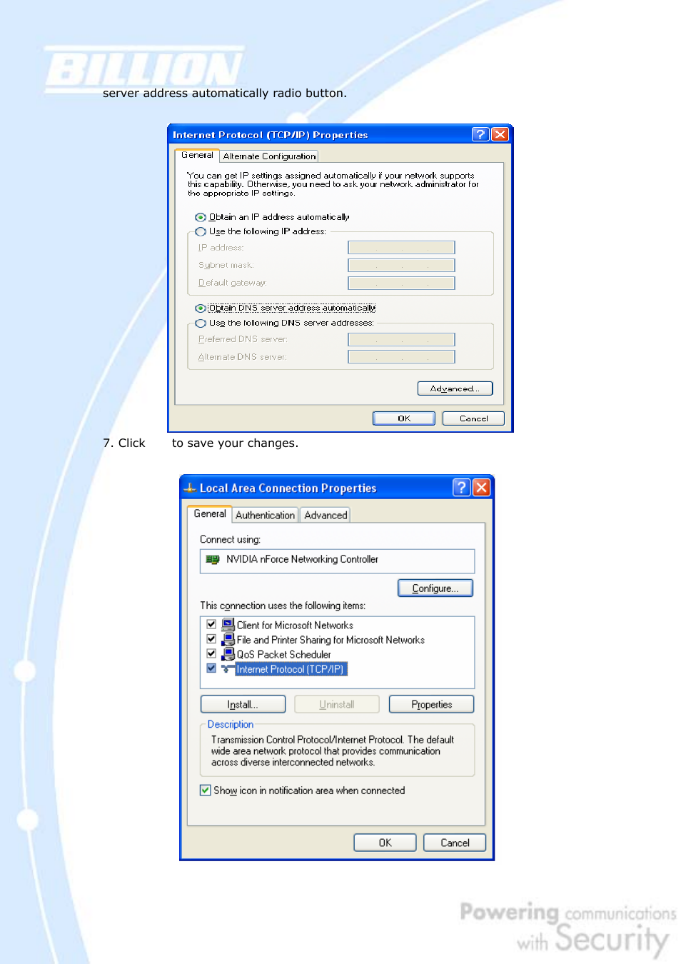 Billion Electric Company BiGuard 30 User Manual | Page 64 / 209