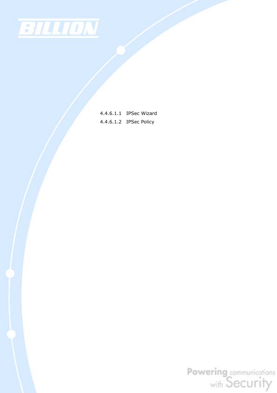 Chapter 5: troubleshooting | Billion Electric Company BiGuard 30 User Manual | Page 7 / 209