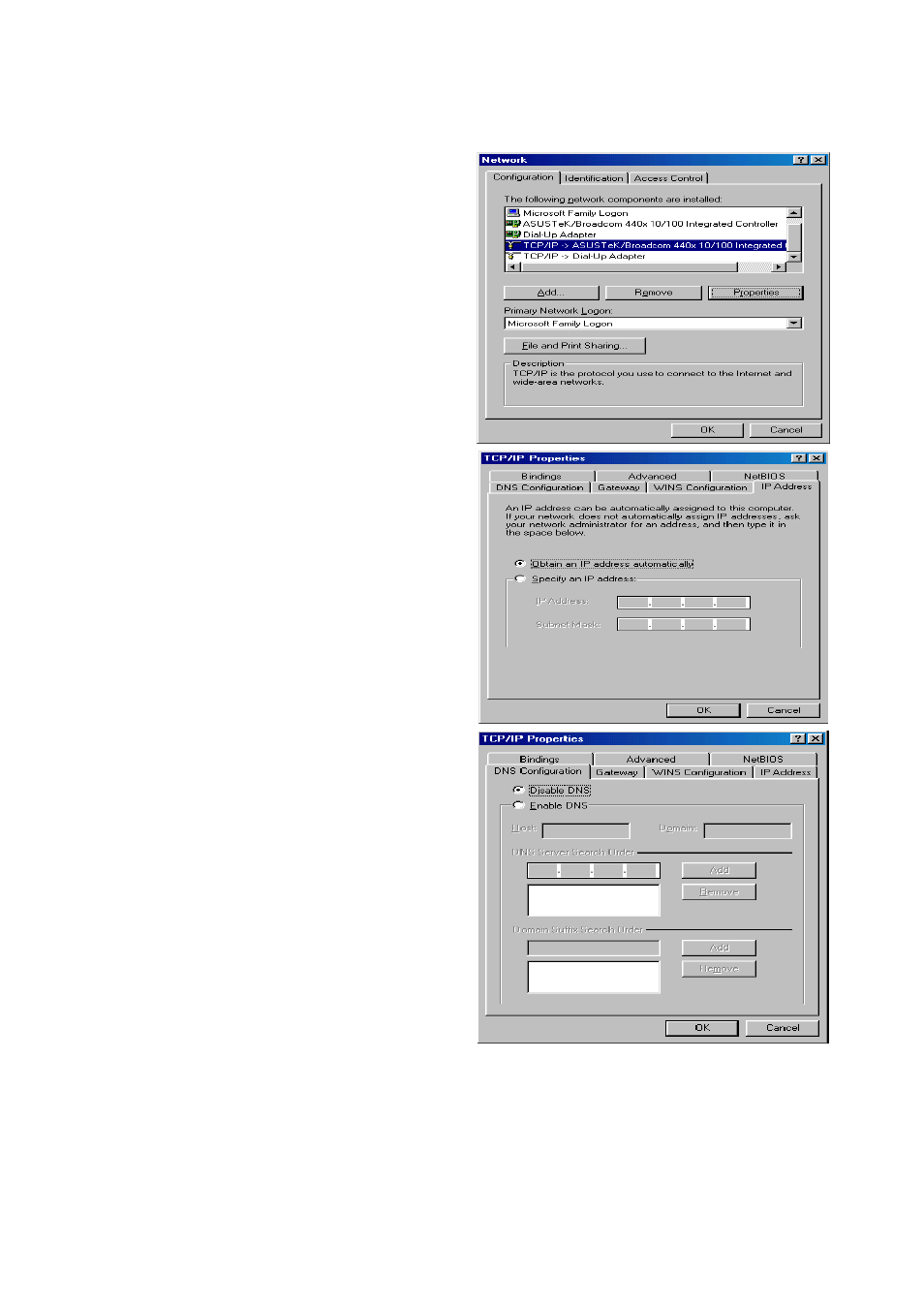 Configuring pc in windows 98/me | Billion Electric Company BiPAC 7202GR2 User Manual | Page 17 / 96