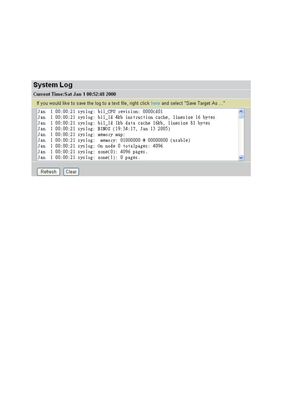 5 system log | Billion Electric Company BiPAC 7202GR2 User Manual | Page 29 / 96