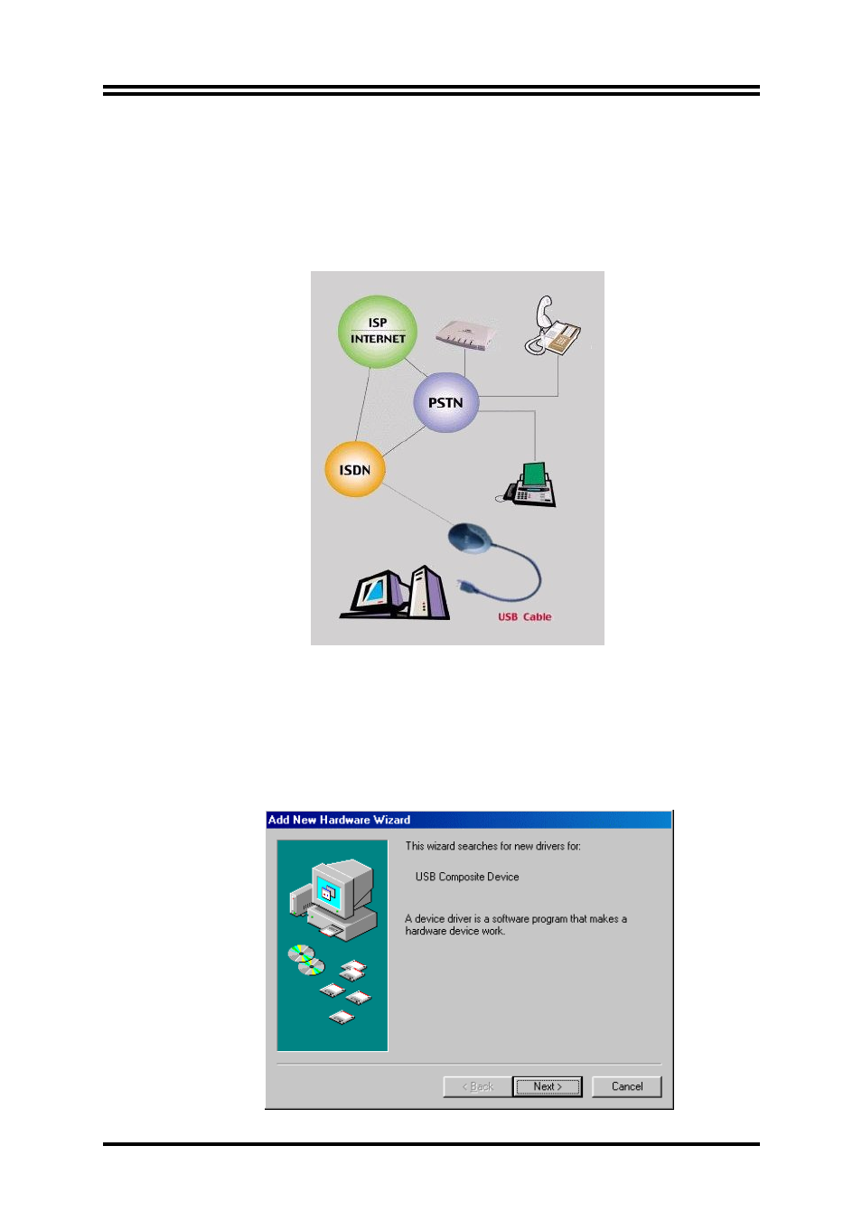 Installing the tiny usb isdn ta128 | Billion Electric Company ISDN TA128s User Manual | Page 3 / 12