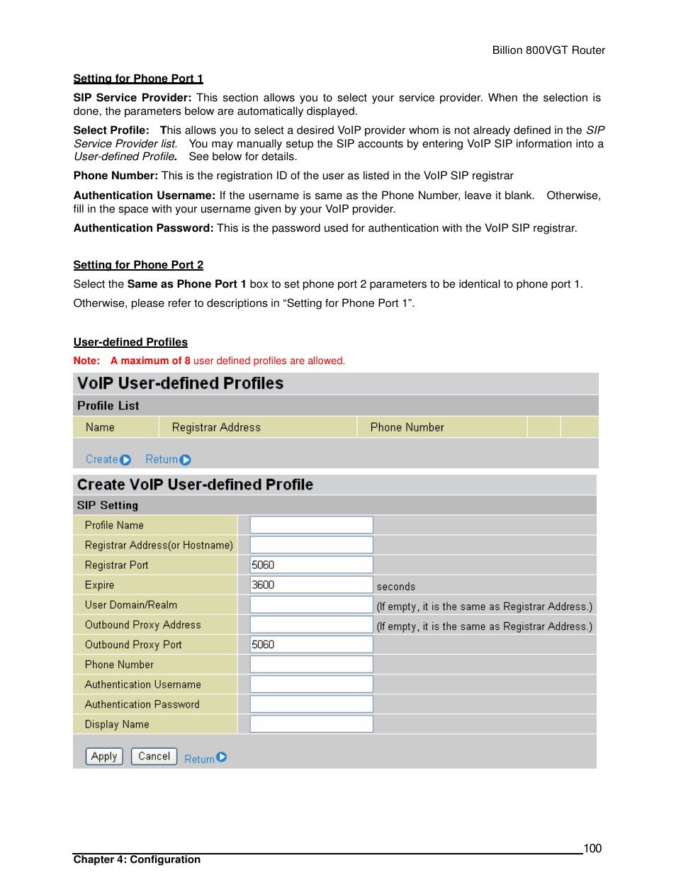 Billion Electric Company 800VGT User Manual | Page 100 / 143