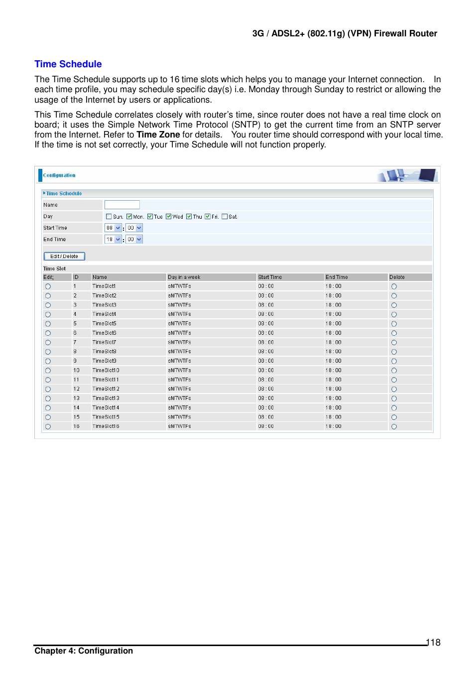 Billion Electric Company BIPAC 7402 User Manual | Page 119 / 130