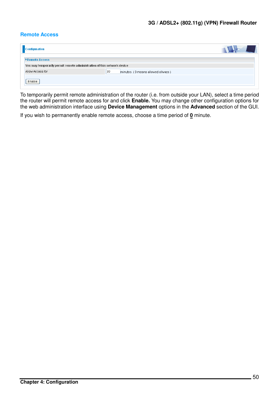 Billion Electric Company BIPAC 7402 User Manual | Page 51 / 130