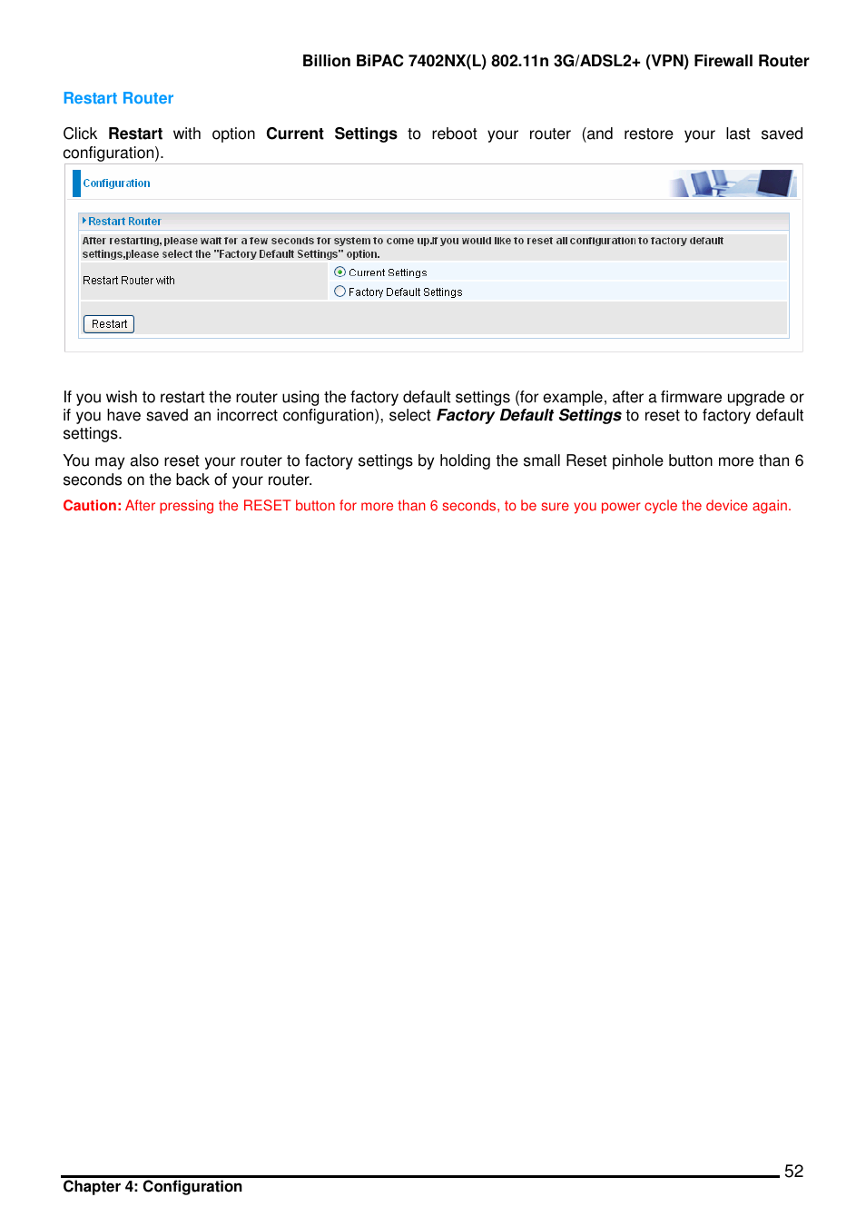 Billion Electric Company BIPAC 7402NX User Manual | Page 53 / 128