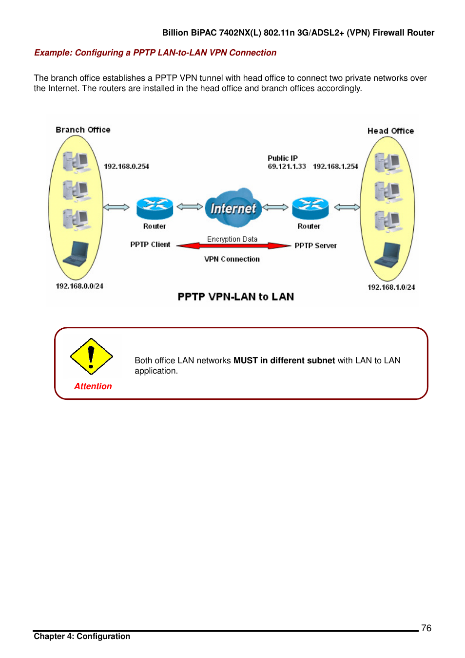 Billion Electric Company BIPAC 7402NX User Manual | Page 77 / 128