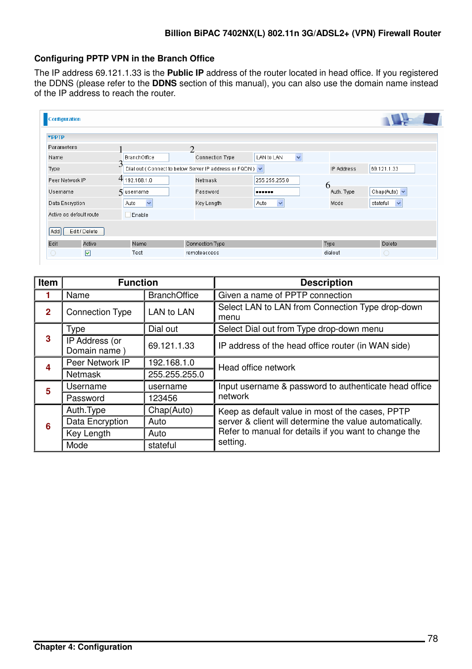 Billion Electric Company BIPAC 7402NX User Manual | Page 79 / 128