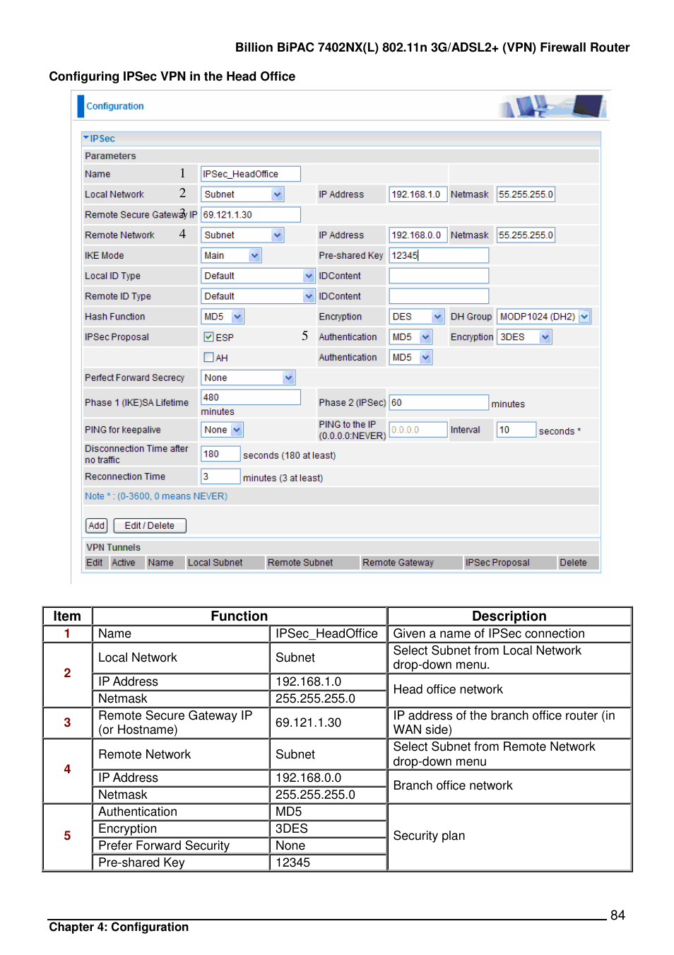 Billion Electric Company BIPAC 7402NX User Manual | Page 85 / 128