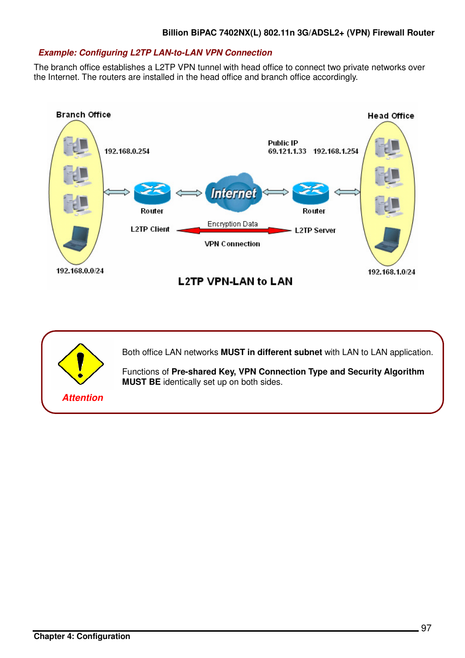 Billion Electric Company BIPAC 7402NX User Manual | Page 98 / 128