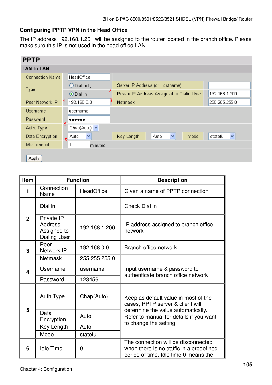 Billion Electric Company BiPAC 8501/8521 User Manual | Page 109 / 171