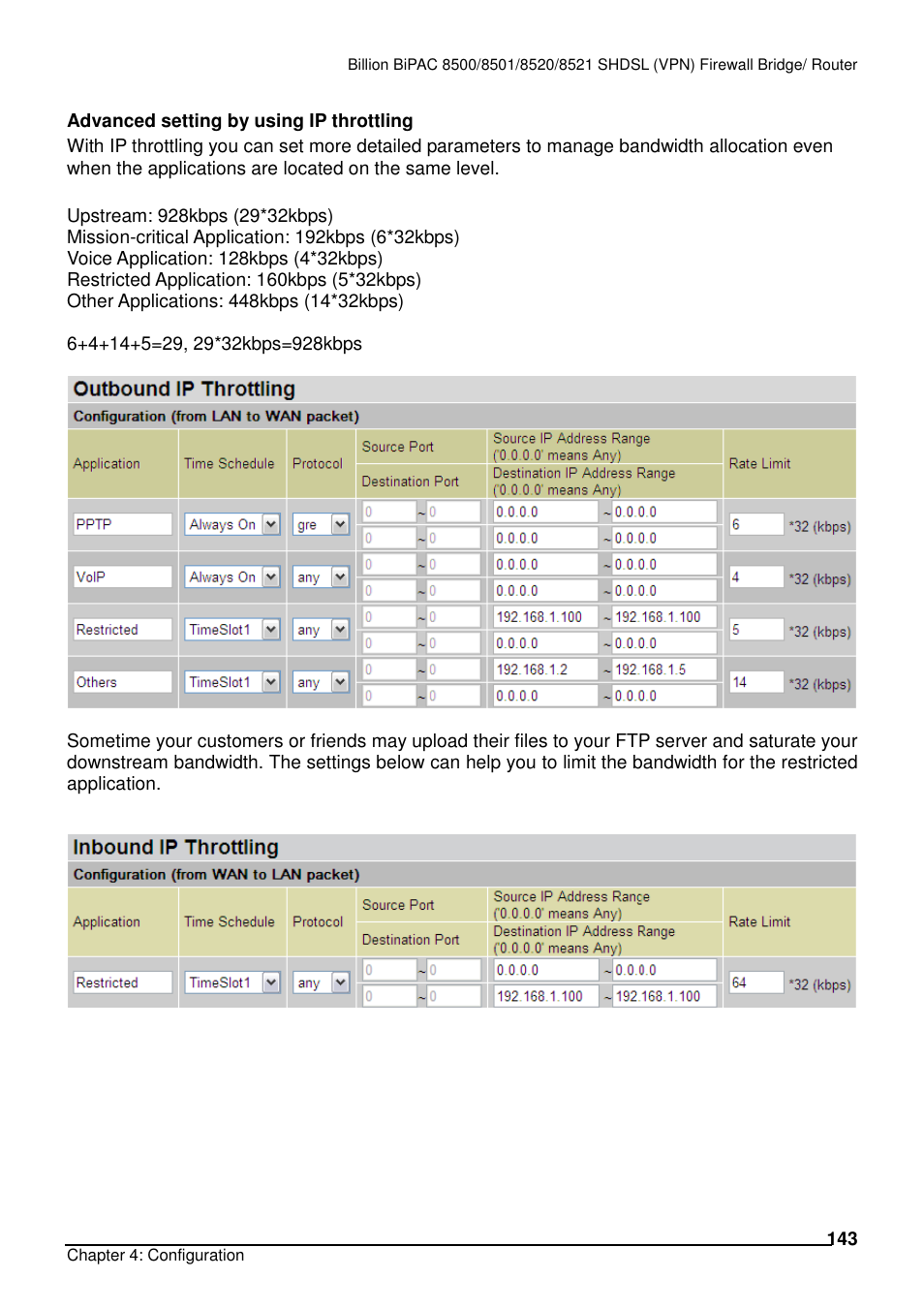 Billion Electric Company BiPAC 8501/8521 User Manual | Page 147 / 171