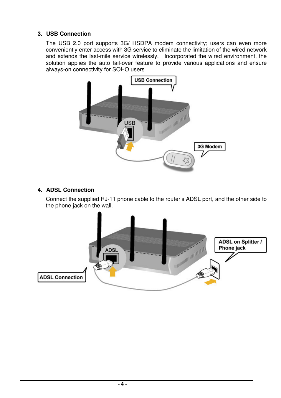 Billion Electric Company BiPAC 7402NX(L) User Manual | Page 6 / 8