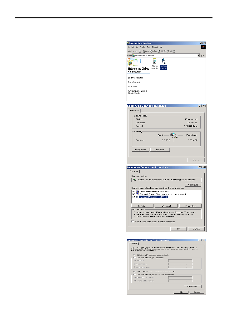 Configuring pc in windows 2000 | Billion Electric Company BiPAC 7401VP/VGP User Manual | Page 8 / 13