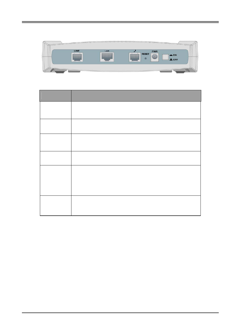 3 the rear ports, 4 cabling | Billion Electric Company BIPAC 7100SV User Manual | Page 10 / 66