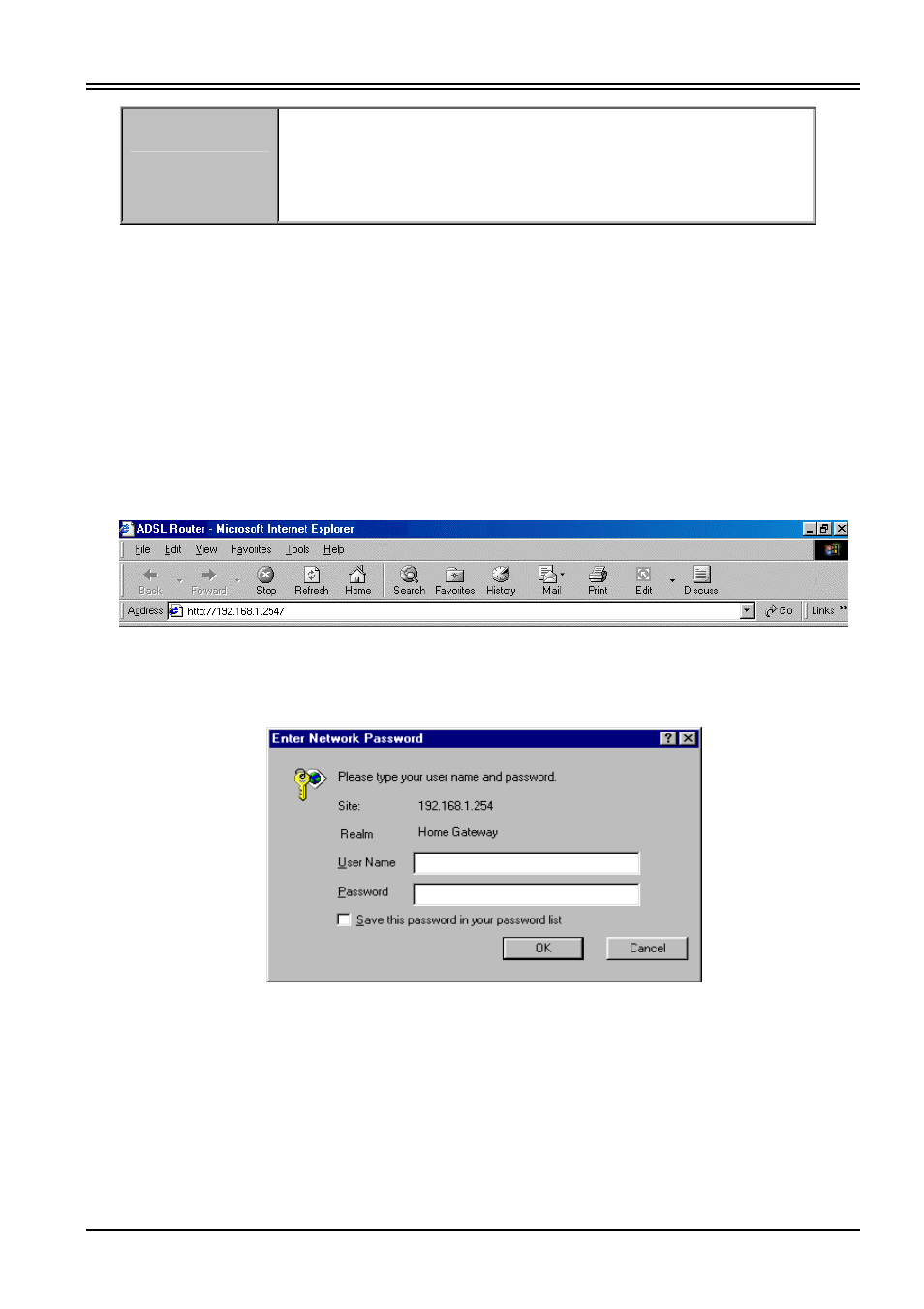 4 configuring with web browser | Billion Electric Company BIPAC 7100SV User Manual | Page 20 / 66