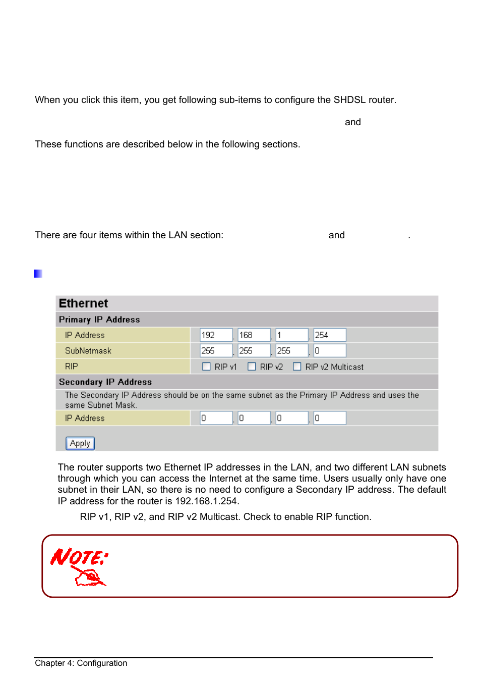 Configuration, Lan (local area network), Ethernet | Port setting, Onfiguration | Billion Electric Company BIPAC 8500 User Manual | Page 33 / 119