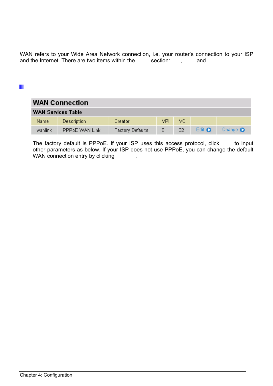 Wan (wide area network) | Billion Electric Company BIPAC 8500 User Manual | Page 37 / 119