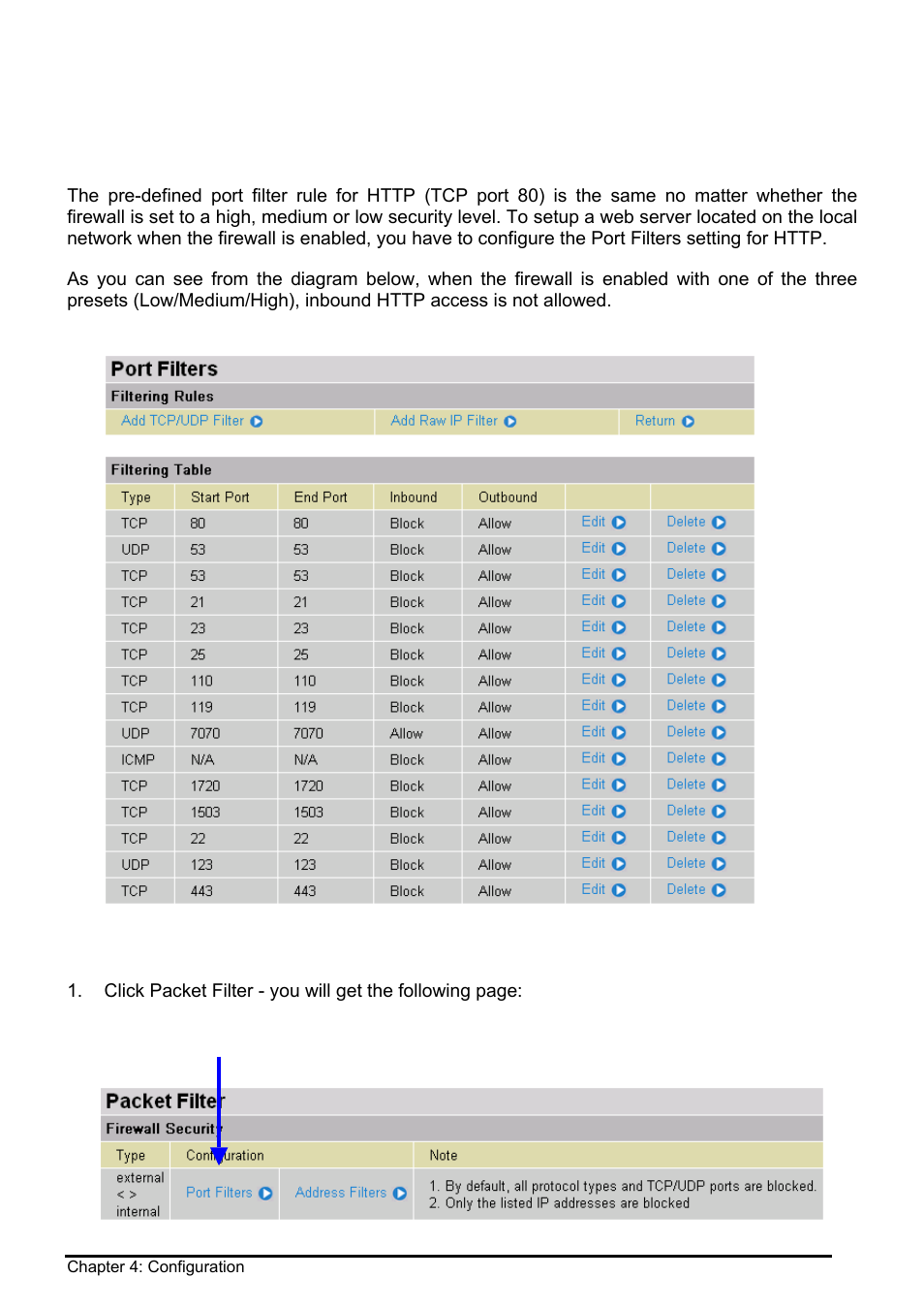 Billion Electric Company BIPAC 8500 User Manual | Page 61 / 119