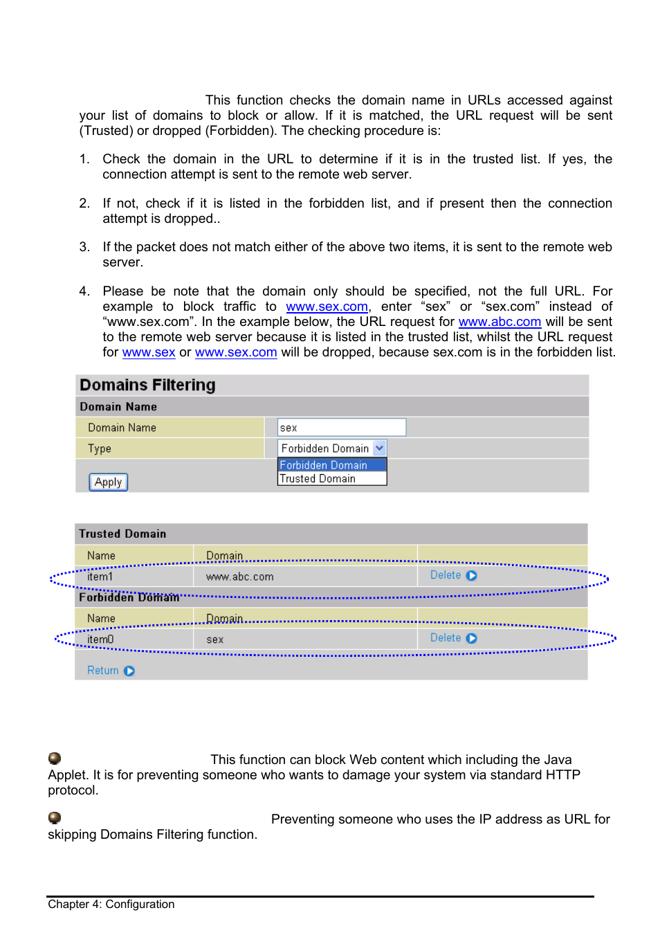 Billion Electric Company BIPAC 8500 User Manual | Page 68 / 119