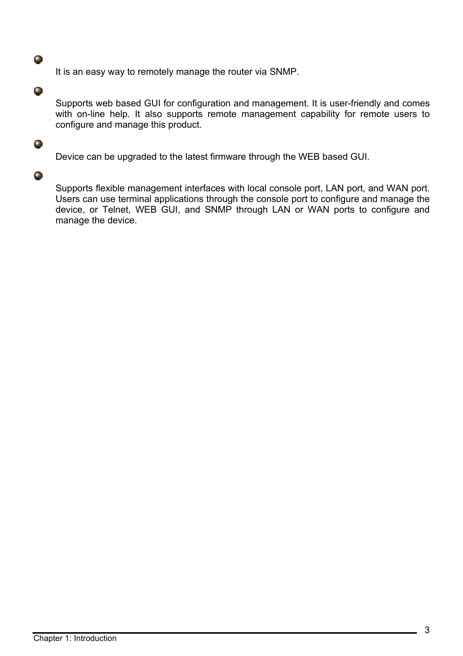 Billion Electric Company BIPAC 8500 User Manual | Page 7 / 119