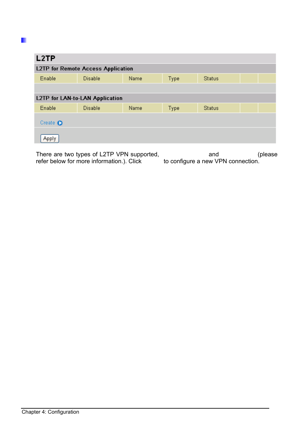 L2tp | Billion Electric Company BIPAC 8500 User Manual | Page 79 / 119