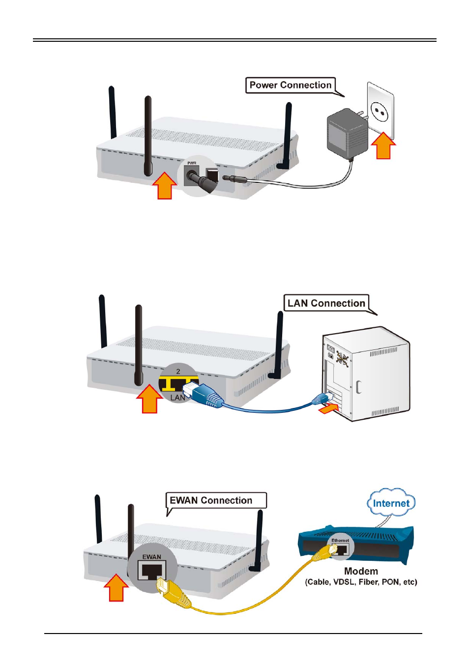 Billion Electric Company BiPAC 7800(N) User Manual | Page 6 / 9