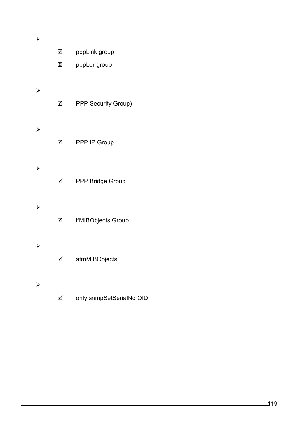 Billion Electric Company 7560G User Manual | Page 125 / 130