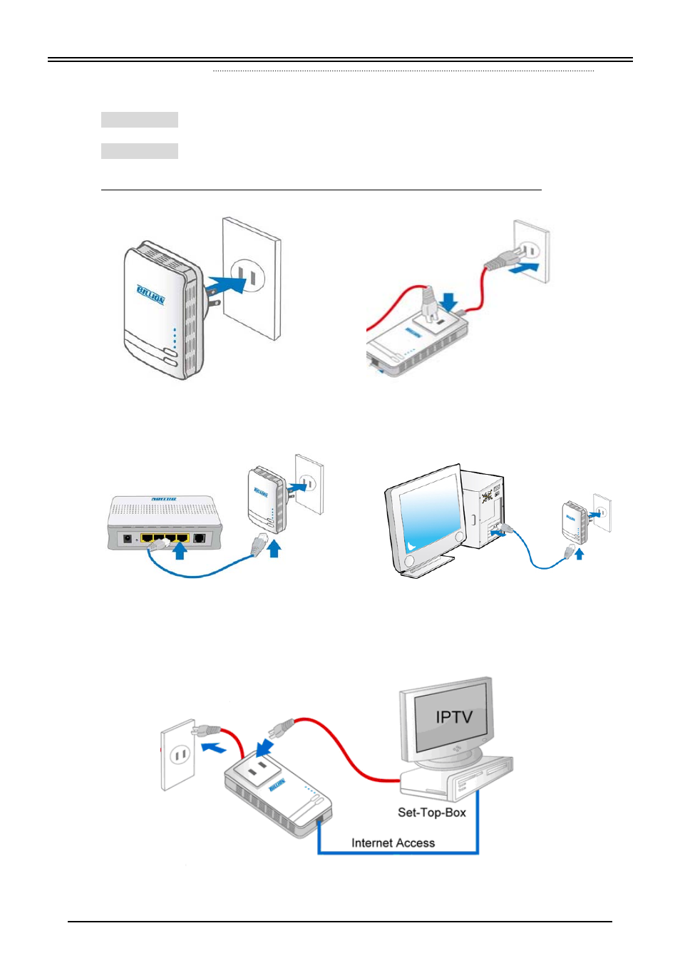 Hardware installation | Billion Electric Company BiPAC 2072 User Manual | Page 7 / 8