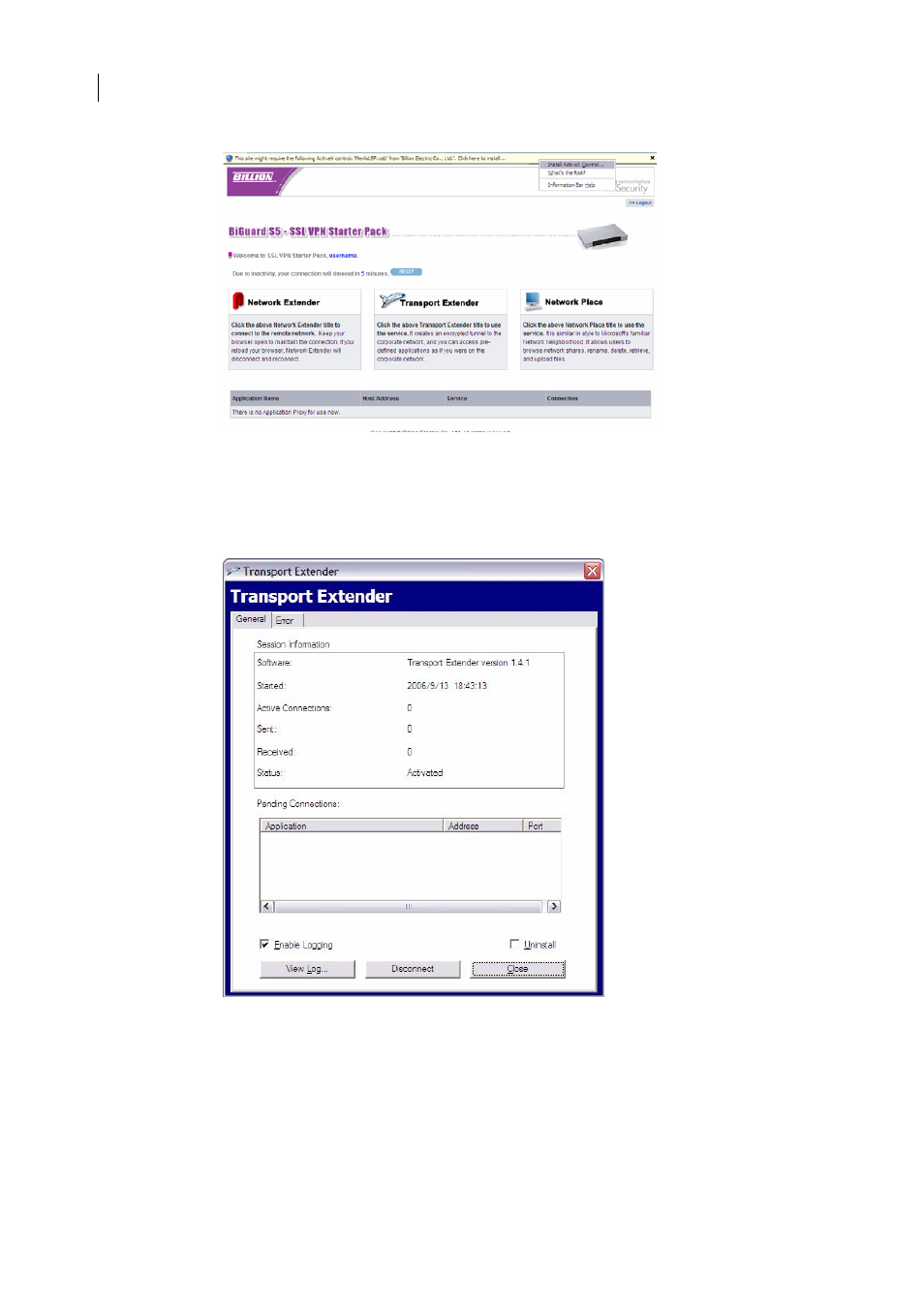 Billion Electric Company BIGUARD S5 User Manual | Page 14 / 32