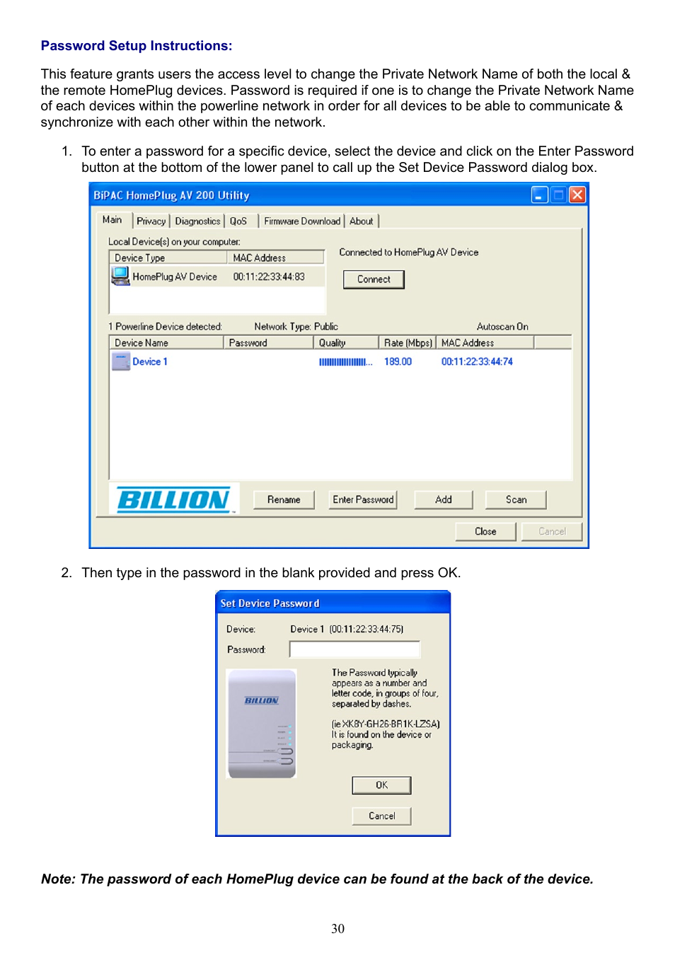 Billion Electric Company BIPAC 2073 User Manual | Page 34 / 48