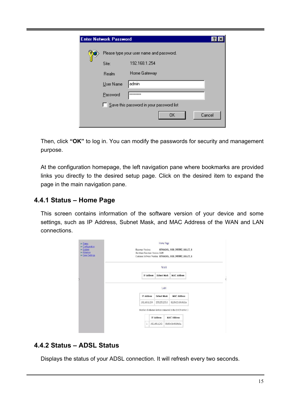 Billion Electric Company BIPAC 7000 User Manual | Page 19 / 31