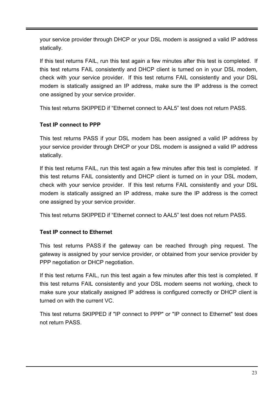 Billion Electric Company BIPAC 7000 User Manual | Page 27 / 31