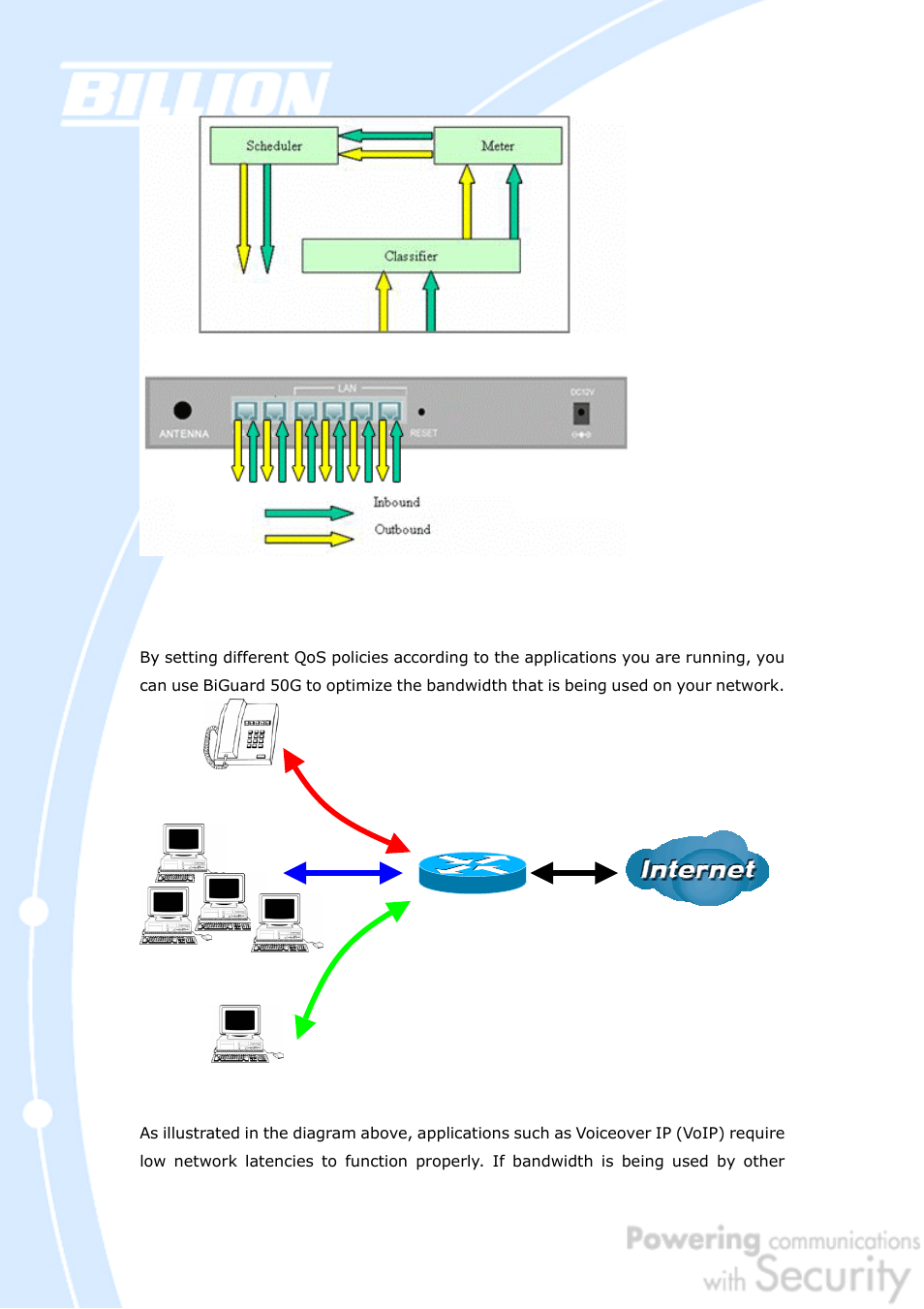 Billion Electric Company BiGuard 50G User Manual | Page 18 / 223