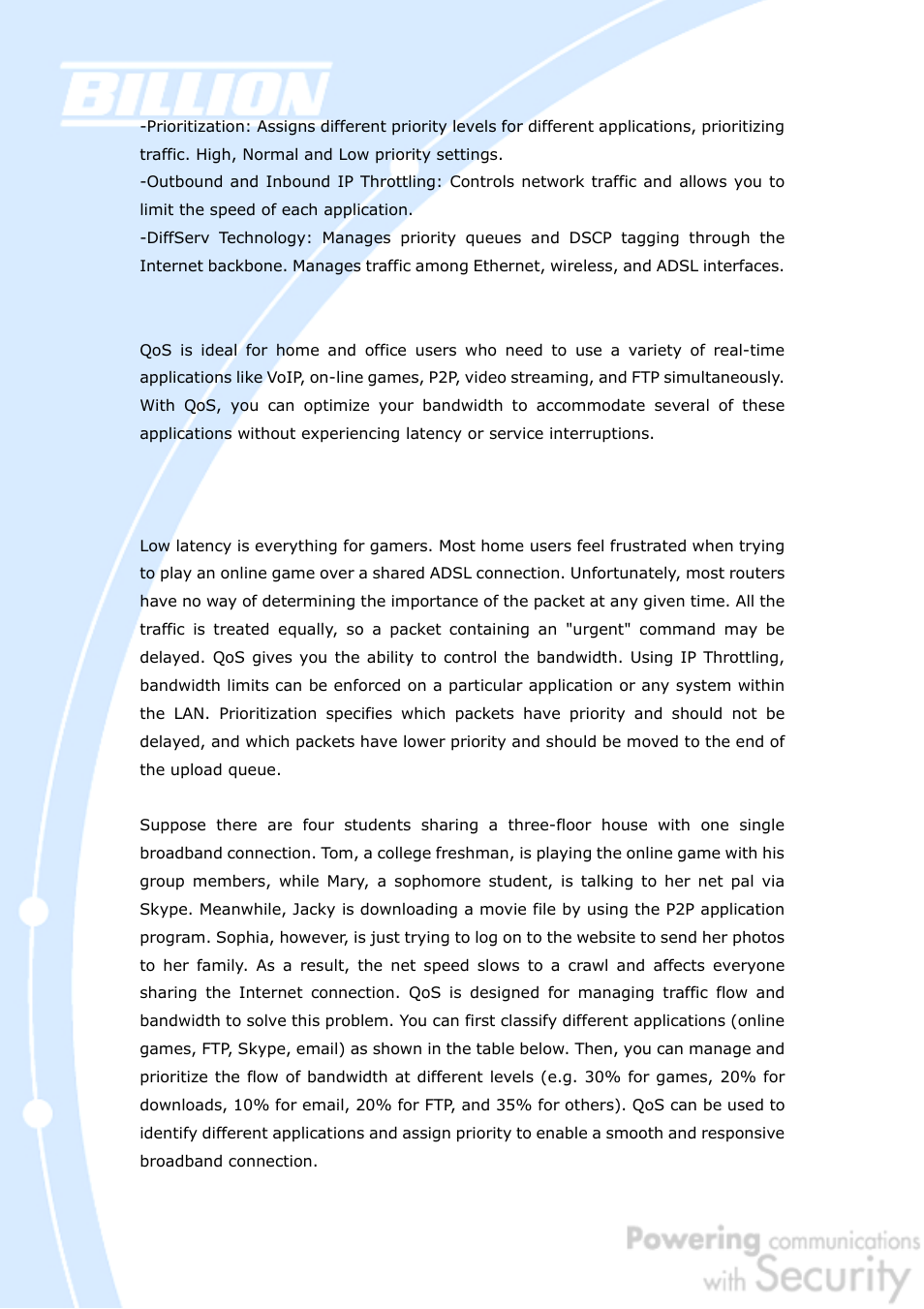 Billion Electric Company BiGuard 50G User Manual | Page 183 / 223