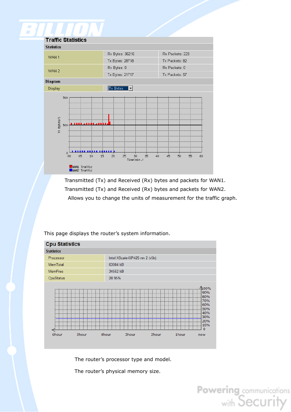 Billion Electric Company BiGuard 50G User Manual | Page 77 / 223