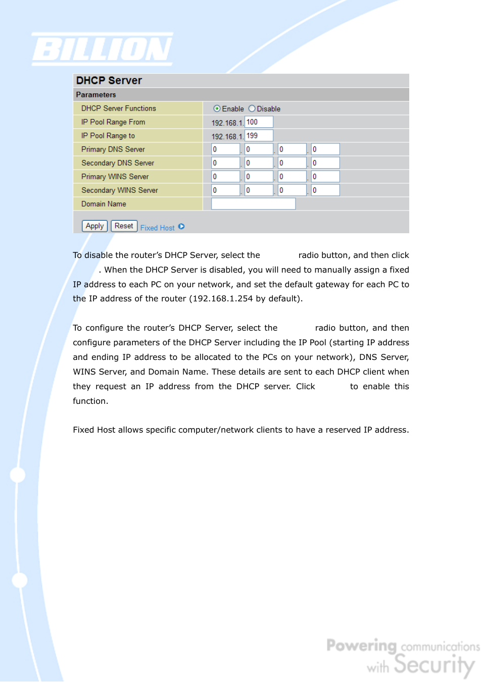 Billion Electric Company BiGuard 50G User Manual | Page 89 / 223