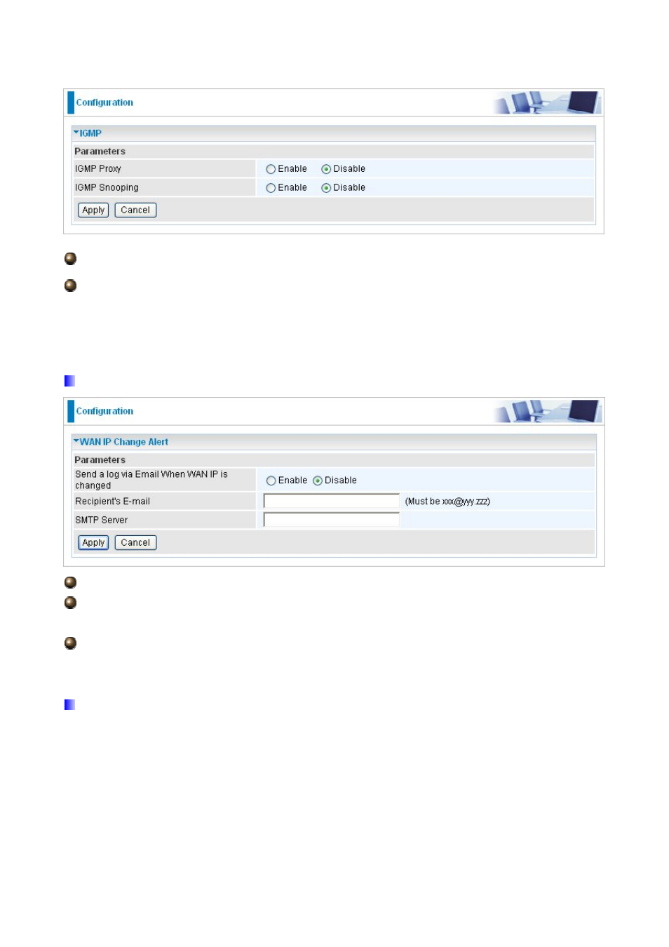 Billion Electric Company BiPAC 7300GX User Manual | Page 118 / 126