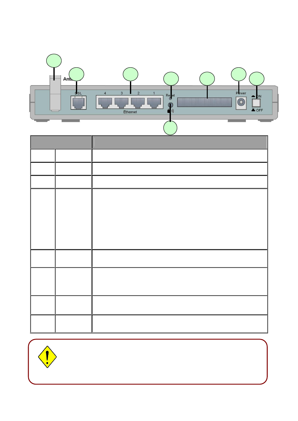 Billion Electric Company BiPAC 7300GX User Manual | Page 13 / 126