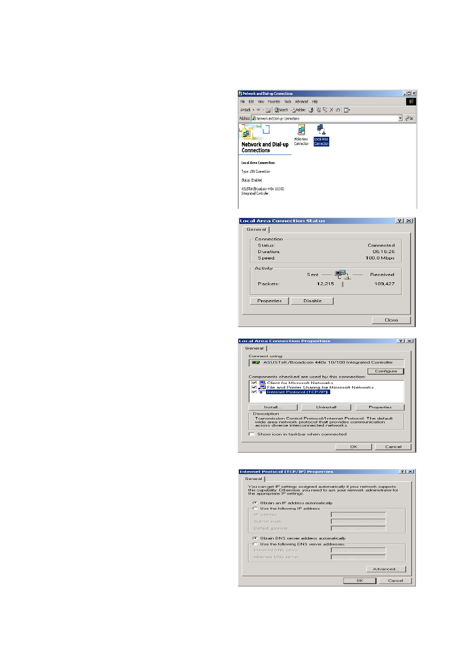 Configuring a pc in windows 2000 | Billion Electric Company BiPAC 7300GX User Manual | Page 18 / 126