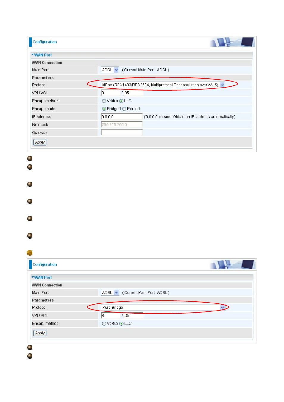 Billion Electric Company BiPAC 7300GX User Manual | Page 35 / 126