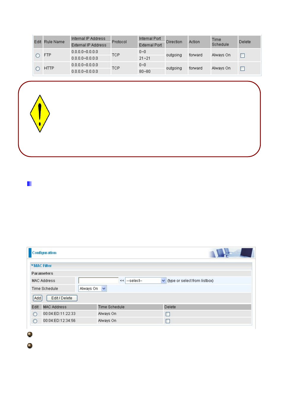 Billion Electric Company BiPAC 7300GX User Manual | Page 90 / 126