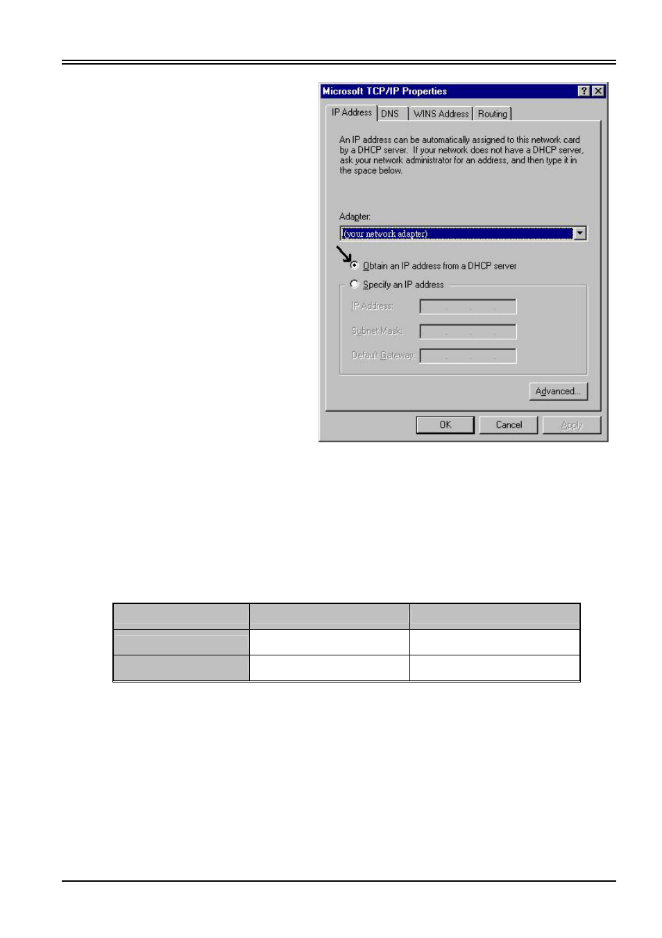 2 factory default settings | Billion Electric Company BIPAC 7100S User Manual | Page 18 / 56