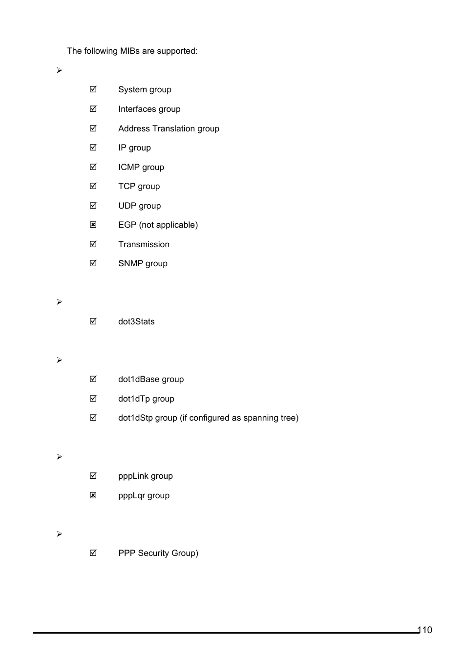 Billion Electric Company BiPAC 7402VL User Manual | Page 111 / 120