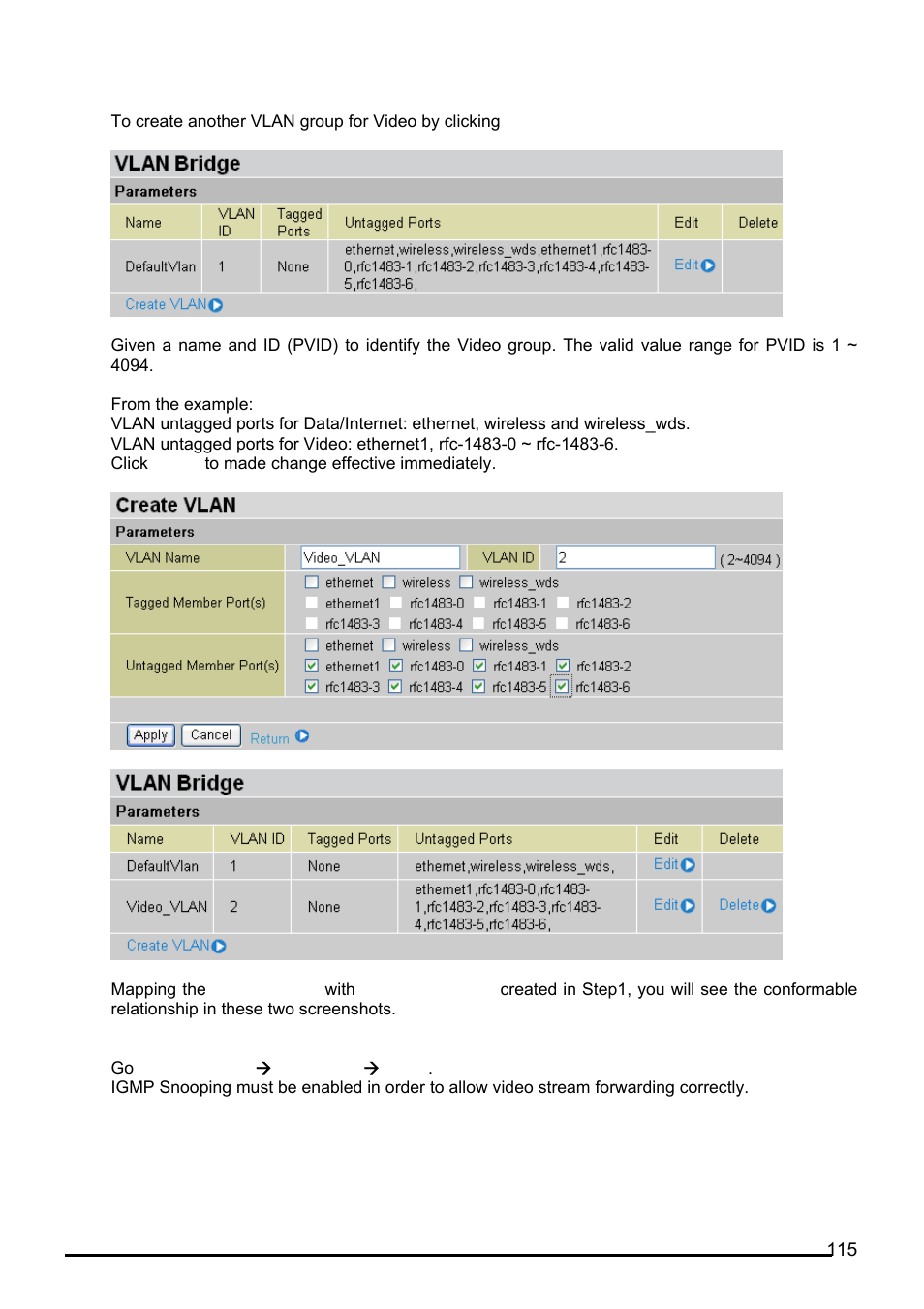 Billion Electric Company BiPAC 7402VL User Manual | Page 116 / 120