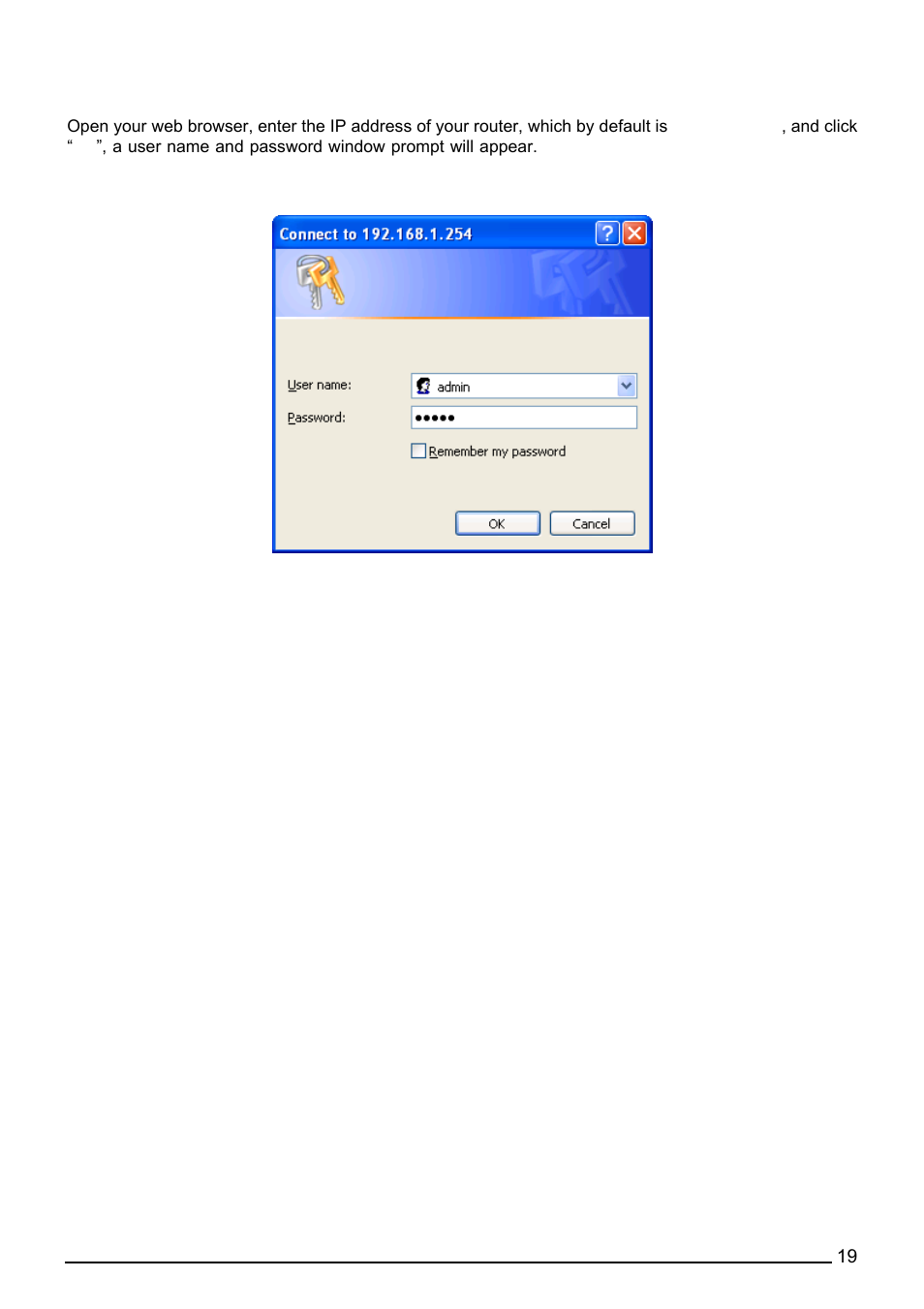 Configuring with your web browser, Onfiguring with your, Rowser | Billion Electric Company BiPAC 7402VL User Manual | Page 20 / 120