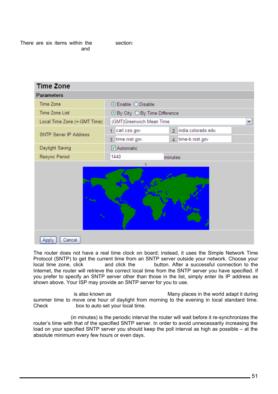 System, Time zone | Billion Electric Company BiPAC 7402VL User Manual | Page 52 / 120