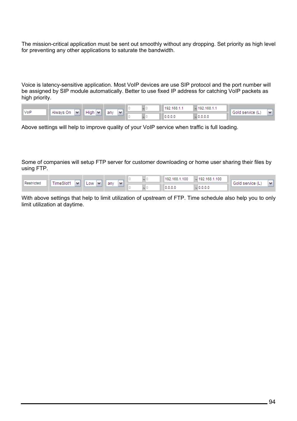 Billion Electric Company BiPAC 7402VL User Manual | Page 95 / 120